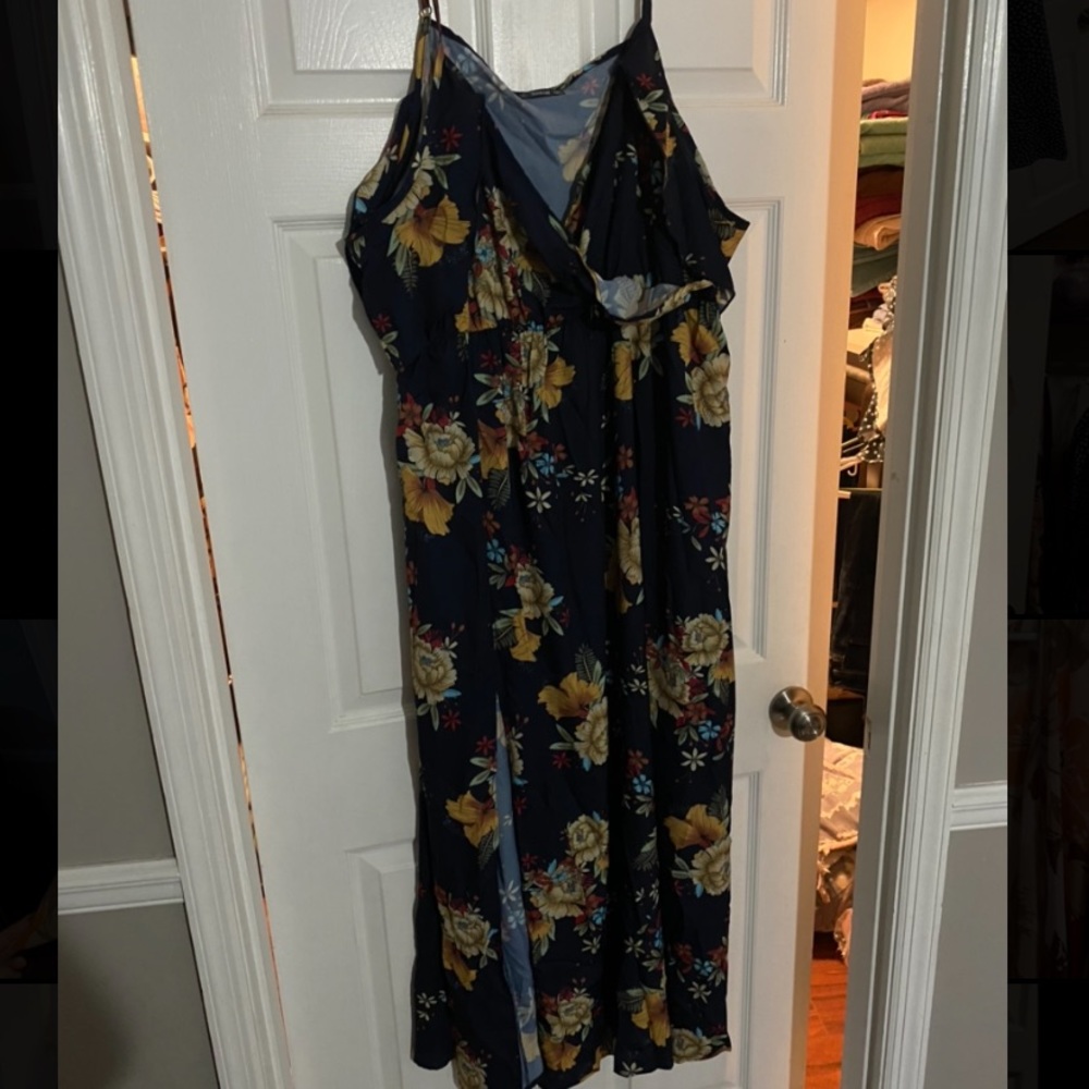 Floral maxi dress